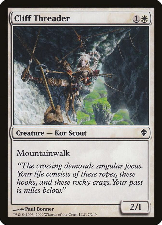 Cliff Threader [Zendikar] 7