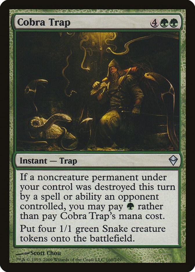 Cobra Trap [Zendikar] 160