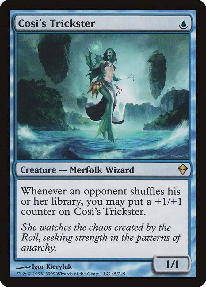 Cosi's Trickster [Zendikar] 45