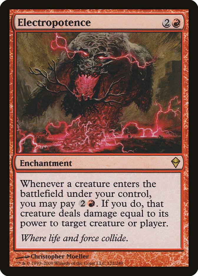 Electropotence [Zendikar] 122