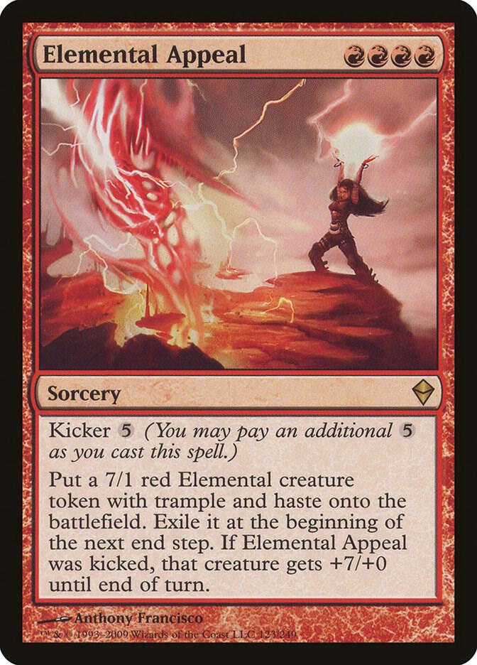 Elemental Appeal [Zendikar] 123