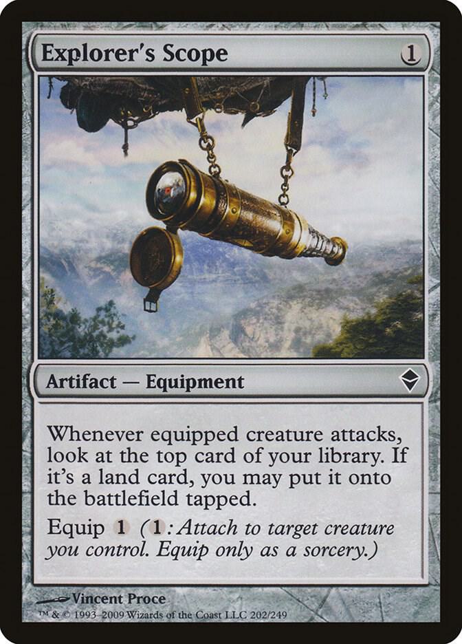 Explorer's Scope [Zendikar] 202