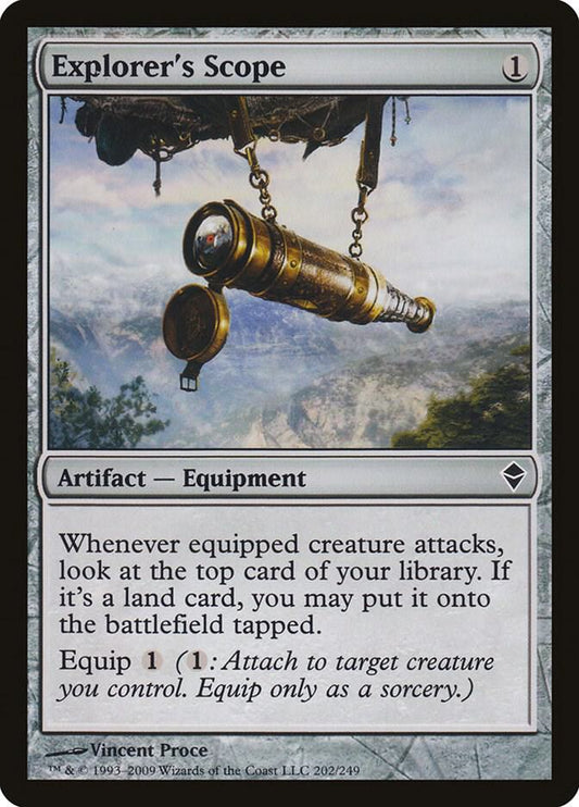 Explorer's Scope [Zendikar] 202