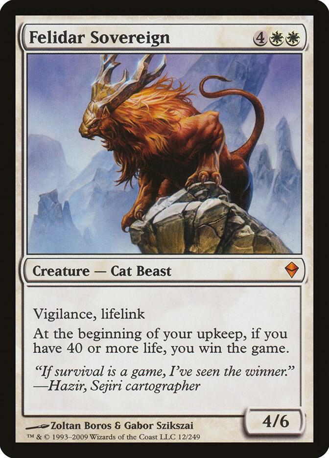 Felidar Sovereign [Zendikar] 12
