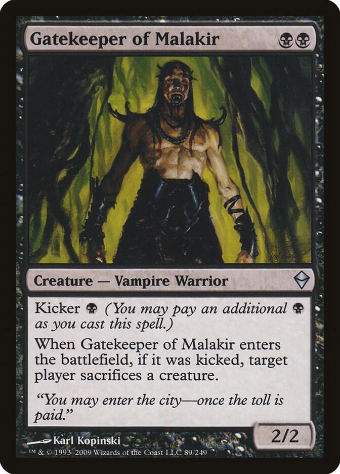 Gatekeeper of Malakir [Zendikar] 89