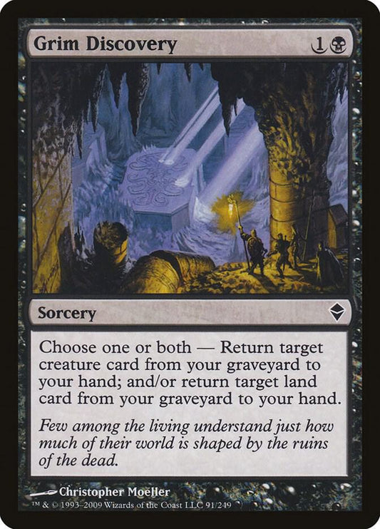 Grim Discovery [Zendikar] 91