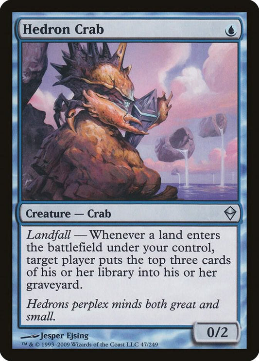 Hedron Crab [Zendikar] 47