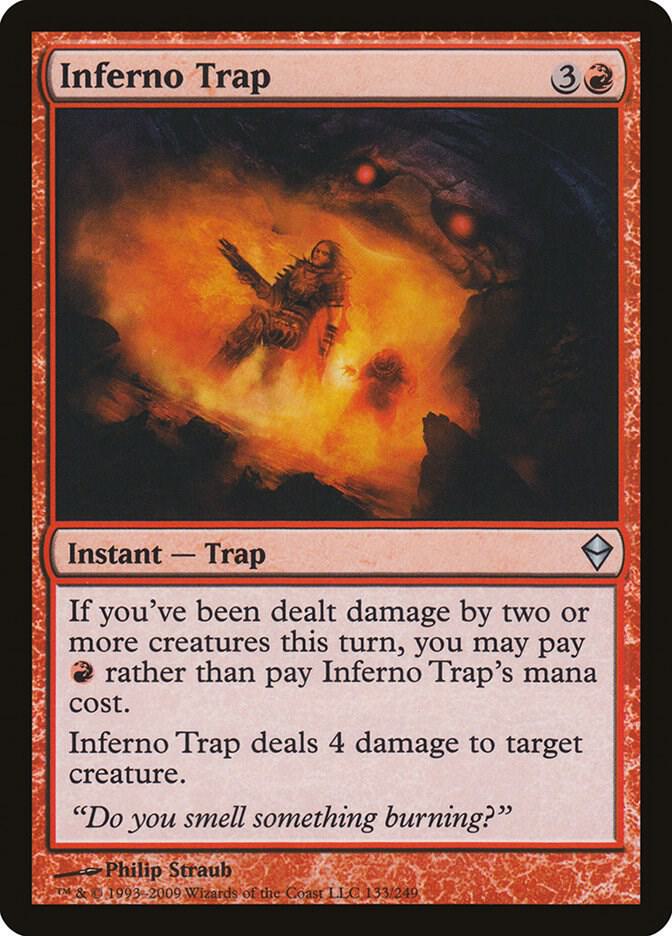 Inferno Trap [Zendikar] 133