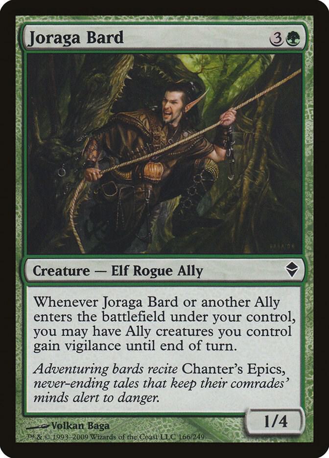 Joraga Bard [Zendikar] 166
