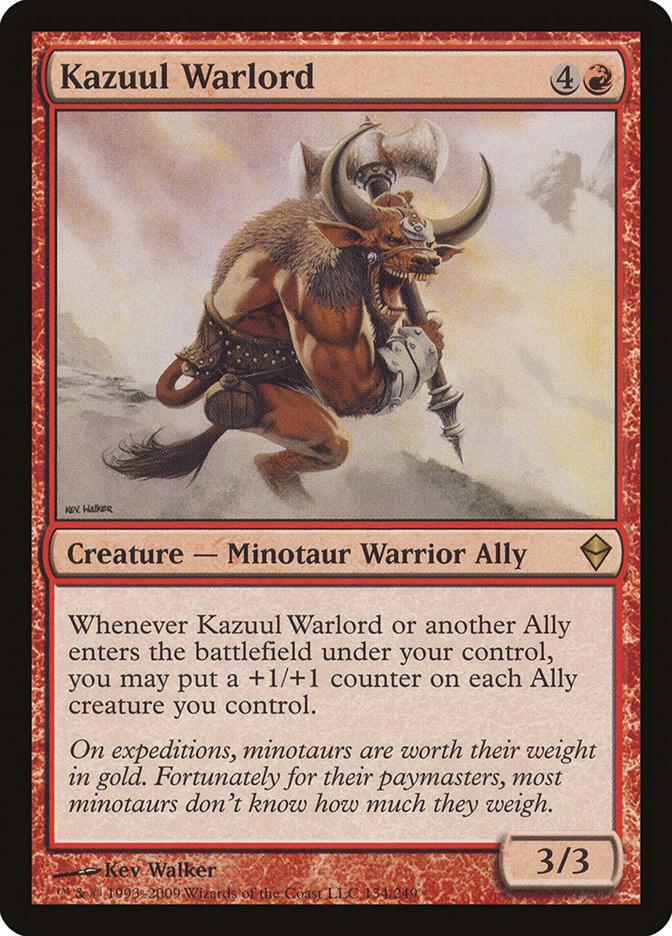Kazuul Warlord [Zendikar] 134