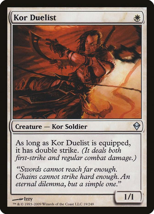 Kor Duelist [Zendikar] 19