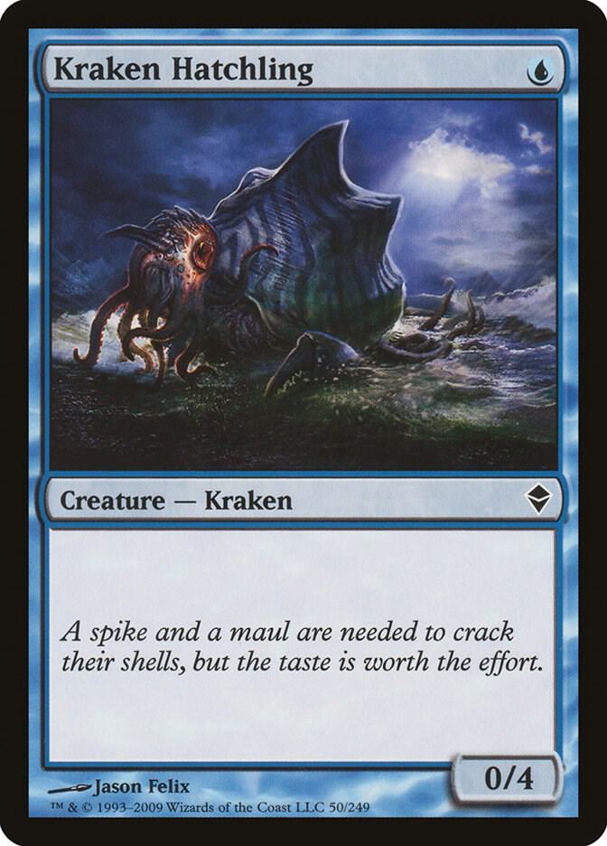 Kraken Hatchling [Zendikar] 50