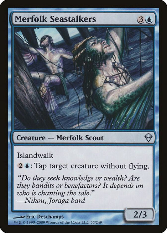 Merfolk Seastalkers [Zendikar] 55