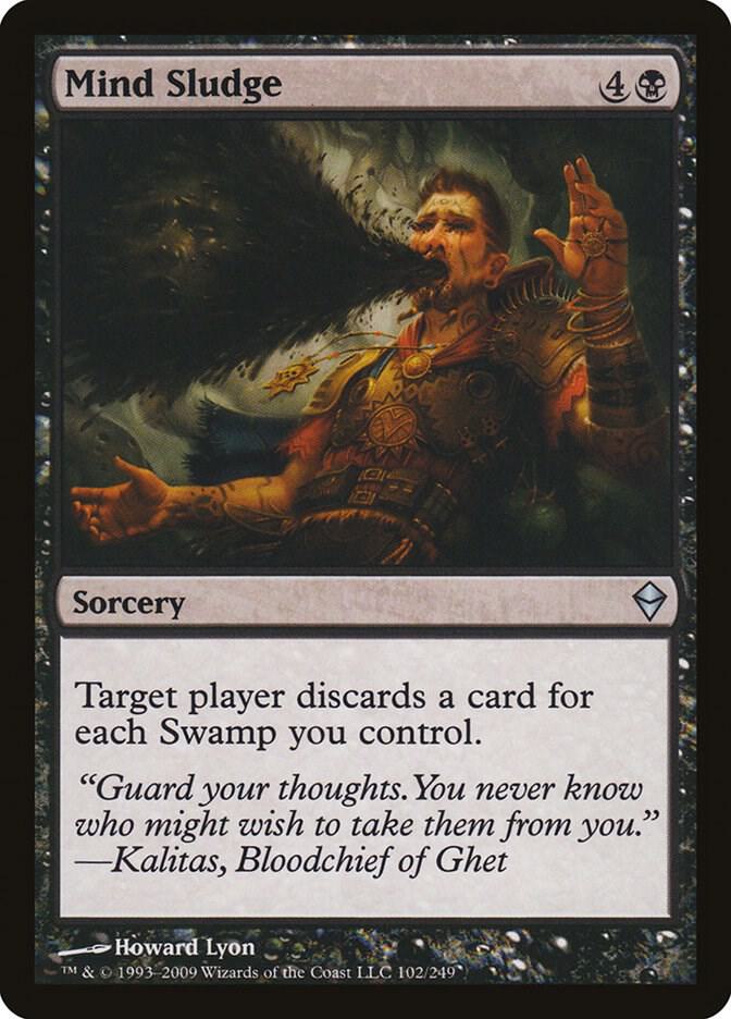 Mind Sludge [Zendikar] 102
