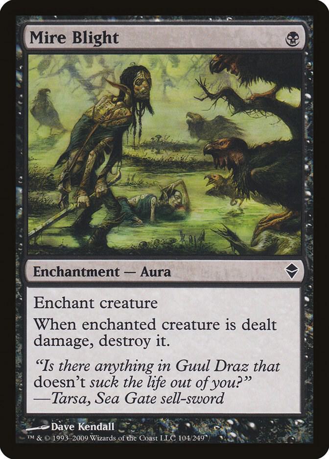 Mire Blight [Zendikar] 104
