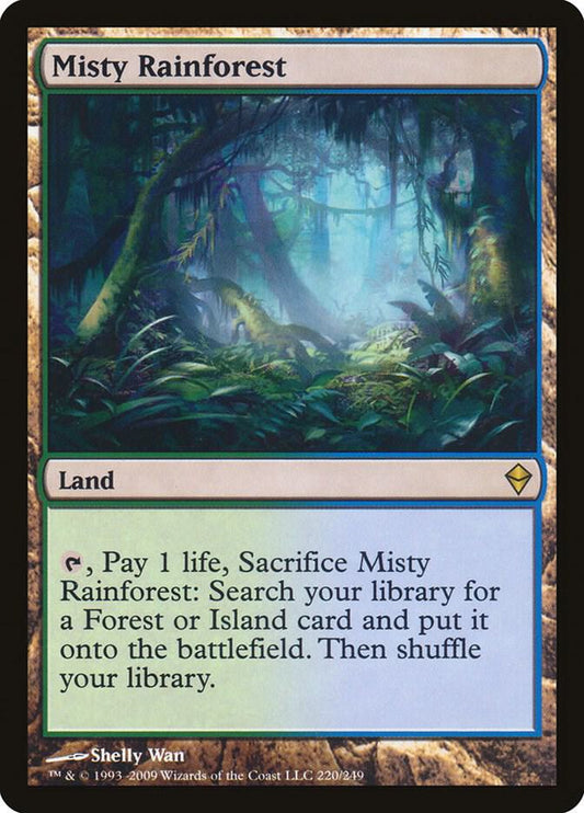 Misty Rainforest [Zendikar] 220