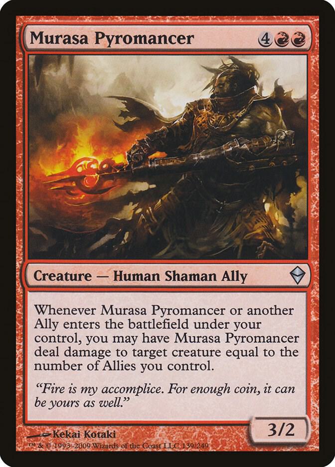 Murasa Pyromancer [Zendikar] 139