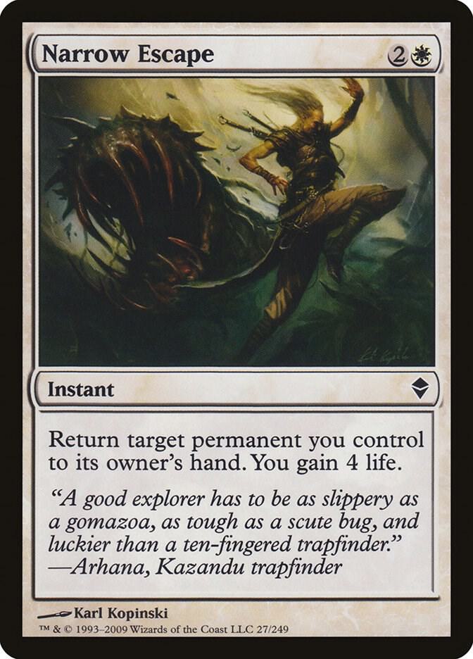 Narrow Escape [Zendikar] 27