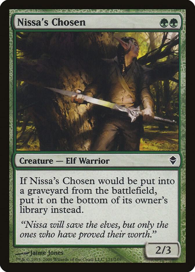 Nissa's Chosen [Zendikar] 171