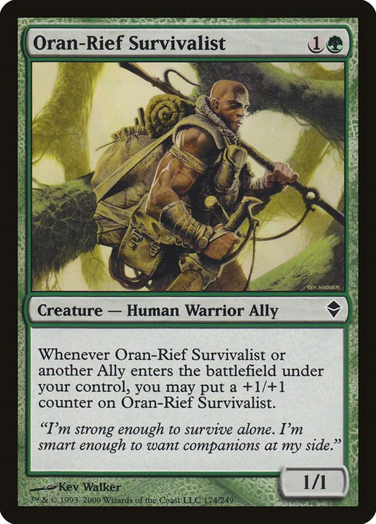 Oran-Rief Survivalist [Zendikar] 174