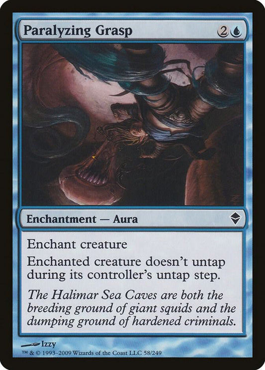 Paralyzing Grasp [Zendikar] 58