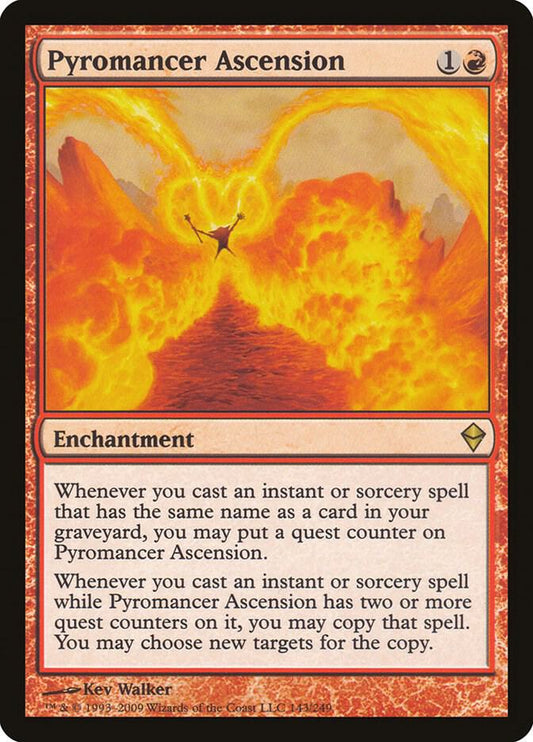 Pyromancer Ascension [Zendikar] 143