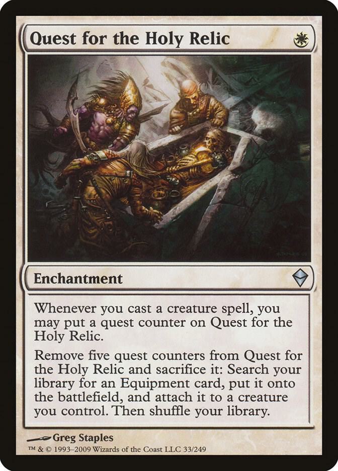 Quest for the Holy Relic [Zendikar] 33
