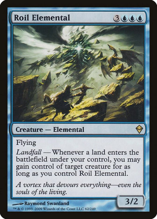 Roil Elemental [Zendikar] 62