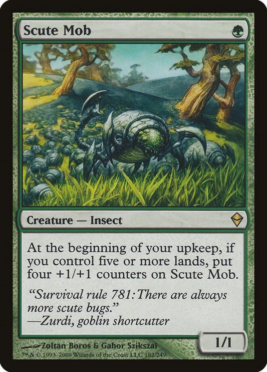 Scute Mob [Zendikar] 182