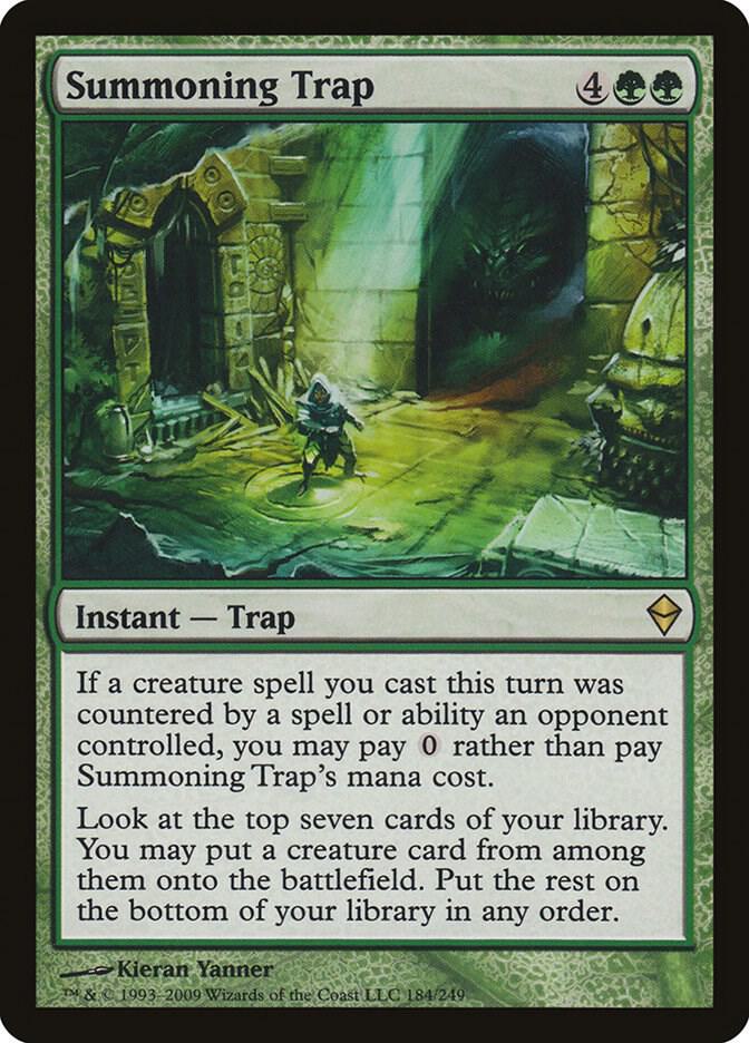 Summoning Trap [Zendikar] 184