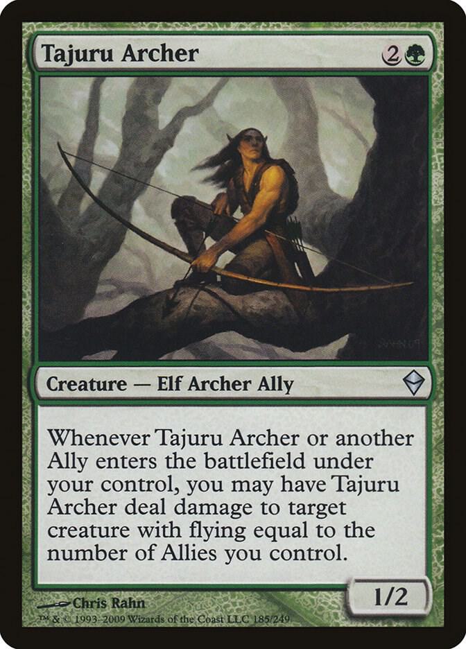 Tajuru Archer [Zendikar] 185