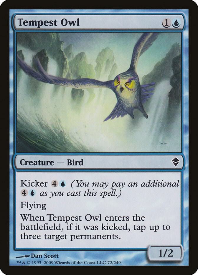 Tempest Owl [Zendikar] 72