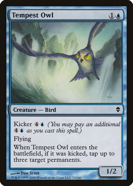 Tempest Owl [Zendikar] 72