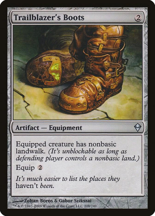 Trailblazer's Boots [Zendikar] 208