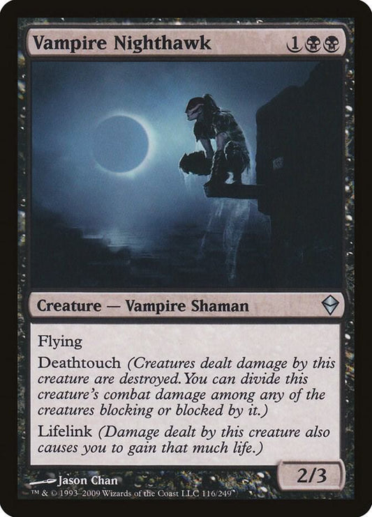 Vampire Nighthawk [Zendikar] 116