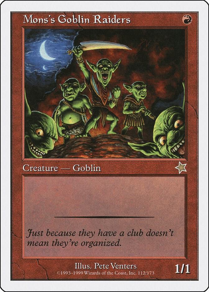 Mons's Goblin Raiders [Starter 1999] 112