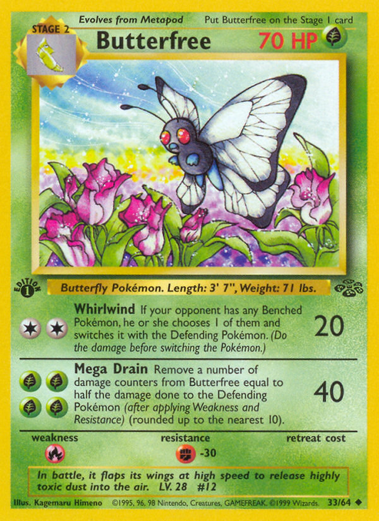 Butterfree - 33/64 Jungle