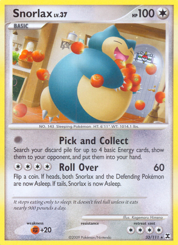 Snorlax - 33/111 Rising Rivals