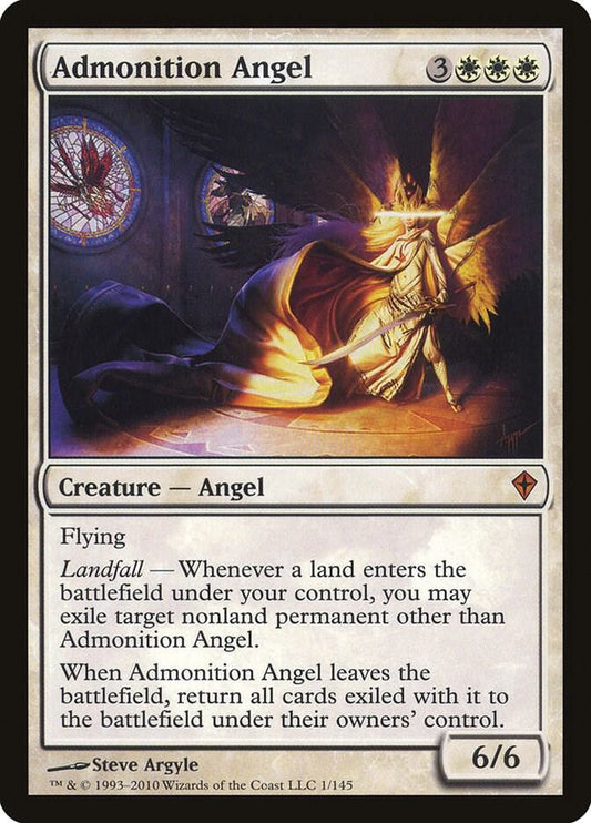Admonition Angel [Worldwake] 1