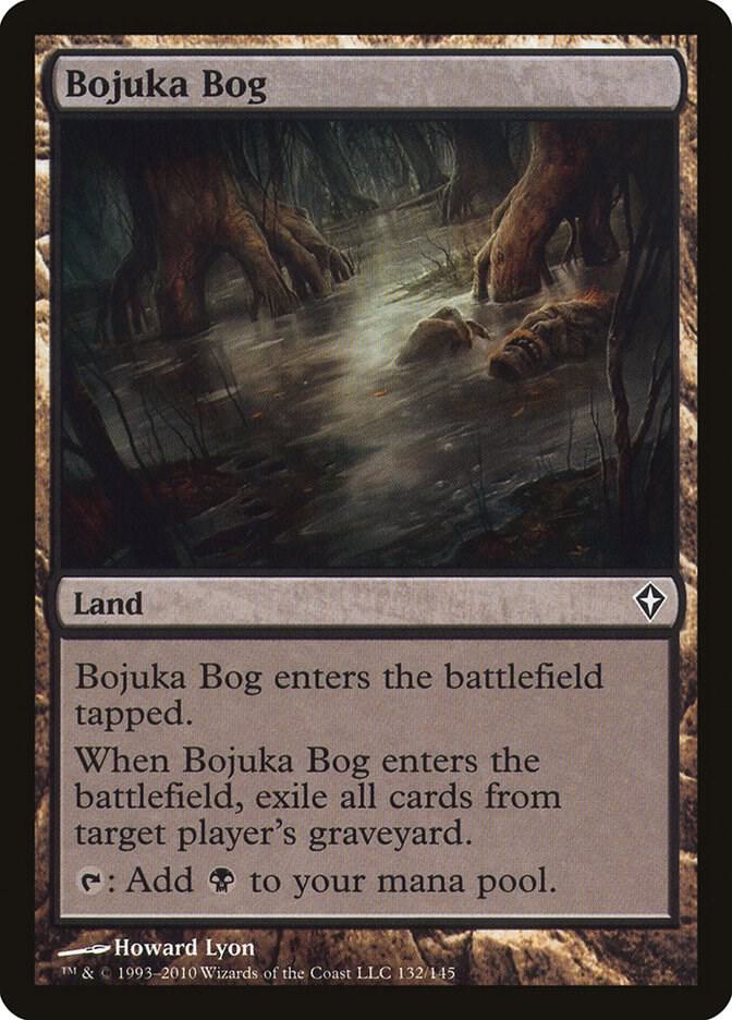 Bojuka Bog [Worldwake] 132