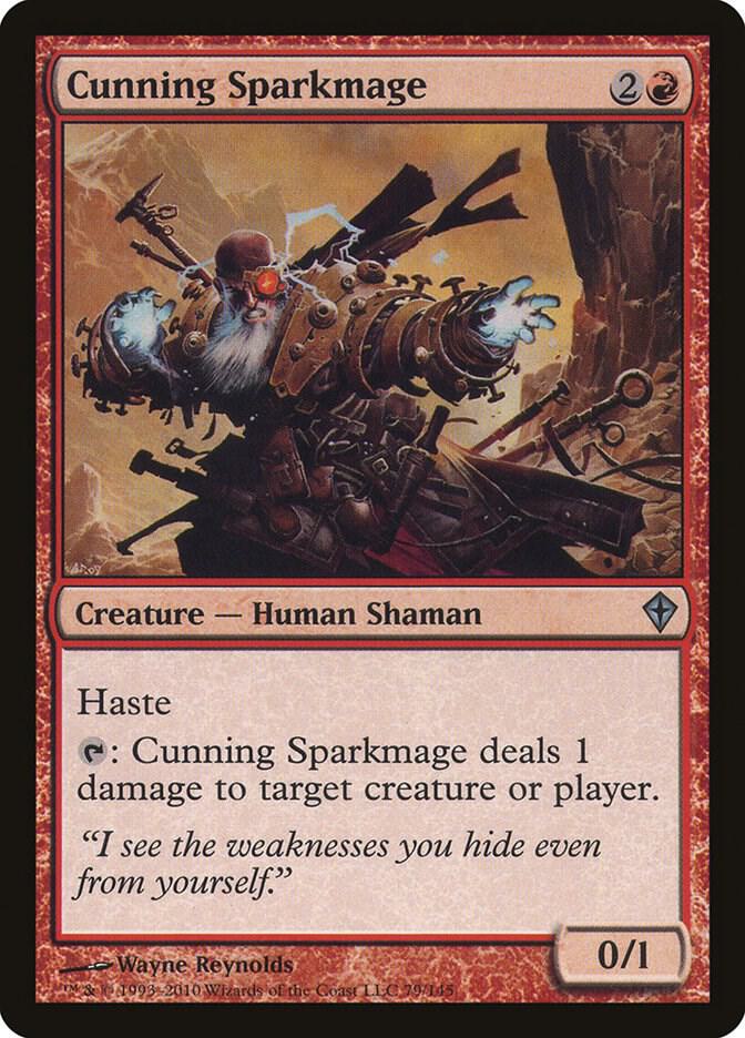 Cunning Sparkmage [Worldwake] 79