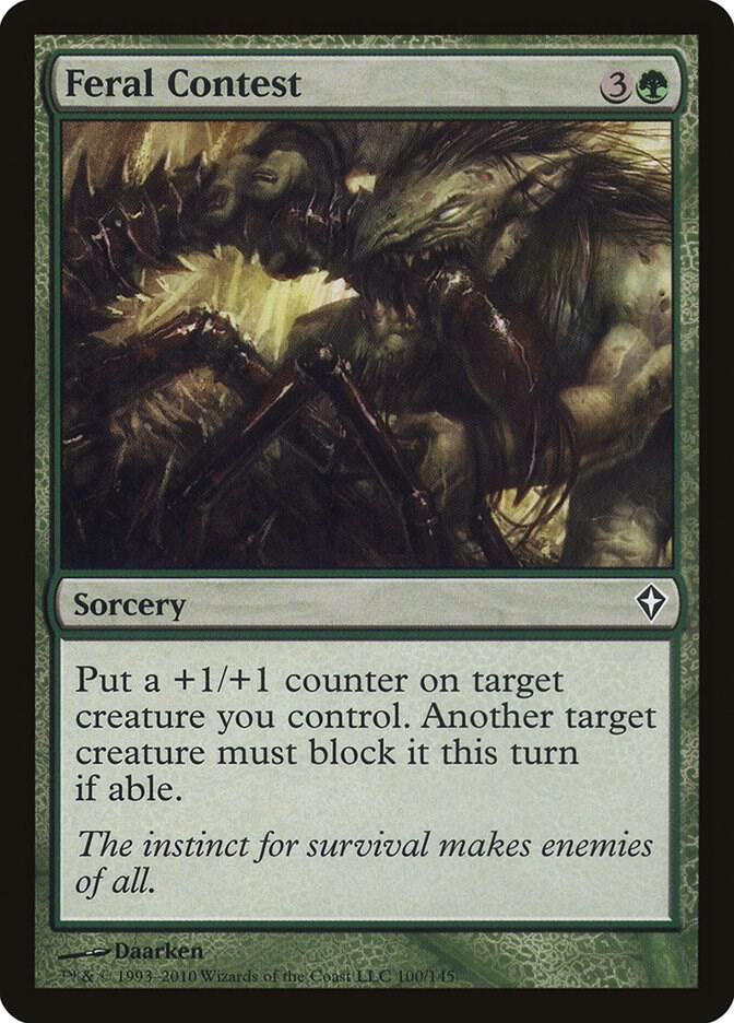 Feral Contest [Worldwake] 100