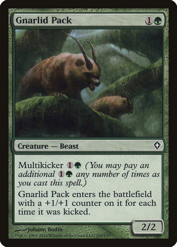 Gnarlid Pack [Worldwake] 101
