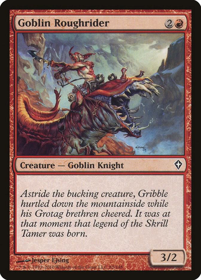 Goblin Roughrider [Worldwake] 82