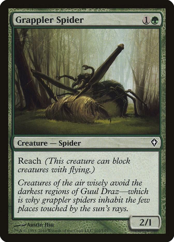 Grappler Spider [Worldwake] 102