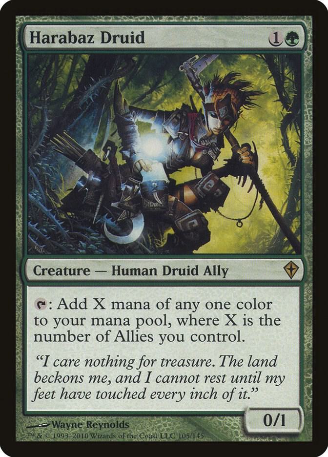 Harabaz Druid [Worldwake] 105