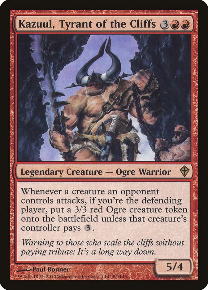 Kazuul, Tyrant of the Cliffs [Worldwake] 84
