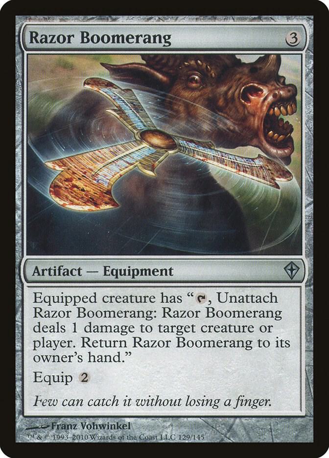 Razor Boomerang [Worldwake] 129