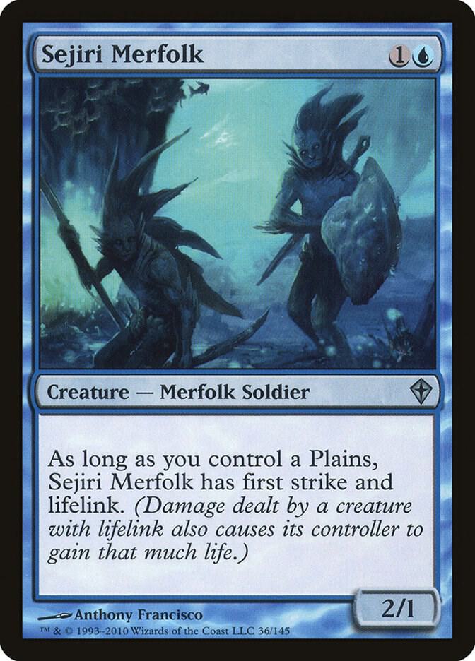 Sejiri Merfolk [Worldwake] 36
