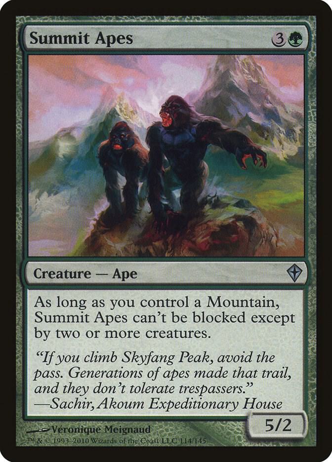Summit Apes [Worldwake] 114
